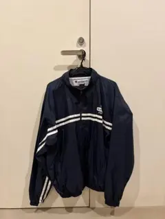 Champion ネイビー ナイロンジャケット