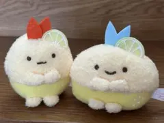 すみっコぐらし マスコットキーチェーン えびふらいのしっぽ あじふらいのしっぽ