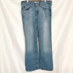 Levi's リーバイス デニムパンツ ブーツカット M-L相当 ブルー