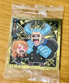 【新品・未開封】ワンピース大海賊シールウエハースLOG.8　サンジ&ナミのサムネイル