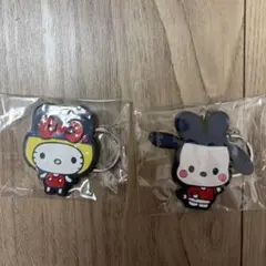 たまごっちユニ ガチャガチャ キティ　まめっち　ポチャッコ みみっち 2点セット