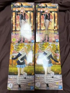 ワンピース GLITTER&GLAMOURS 着せ恋フィギュア 4体セット① ワンピース GLITTER&GLAMOURS 着せ恋フィギュア 4体セット - メルカリ