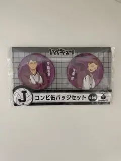 ハイキュー　缶バッジセット 2個入り