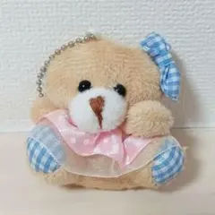 1.くまぬいぐるみキーホルダー