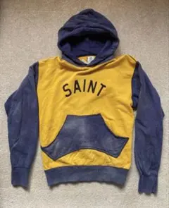 k*1様 SAINT MICHAEL フェルトデザイン プルオーバーパーカー イ