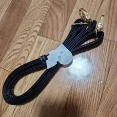 ショルダーバック ストラップ ブラック