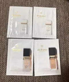 クレ・ド・ポー ボーテ化粧下地　ファンデーションサンプル4包