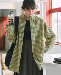 チェック柄長袖シャツのサムネイル