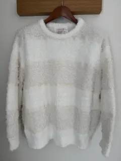 【ジェラートピケ】ケーキボーダープルオーバー （CRM）