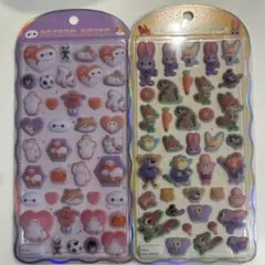 コットンパフィー　ズートピア　ベイマックス　ドラえもん