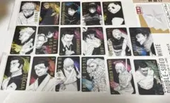 芥見下々　呪術廻戦展　箔押しクリアカードコレクション　16枚