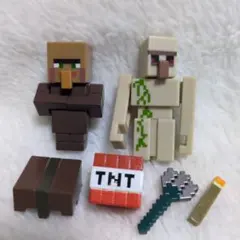 Minecraft マイクラ びっくらたまご 村人 アイアンゴーレム