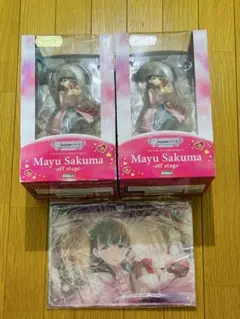 コトブキヤくじ　アイドルマスター　佐久間まゆ　フィギュア　アクリルスタンド