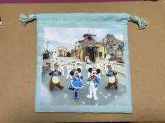 【匿名配送】イマジニングザマジック 巾着 ミッキー ミニー チップ デール