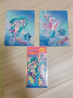 新品未使用★ピアプロキャラクターズ 流星乙女ギャラクティア アクスタシールセット