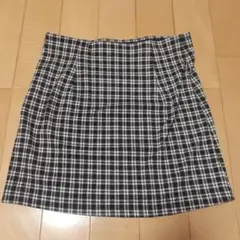H&M/チェックミニスカート/M