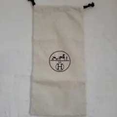 HERMES LE BAIN 巾着袋 コットン ヘリンボーン - メルカリ