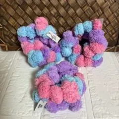 ふわモコシュシュ3個セット