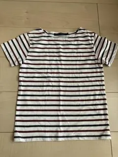 【130cm】子供服　ボーダーTシャツ
