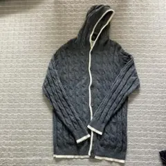 BEAUTY & YOUTH フード付きセーター XL グレー