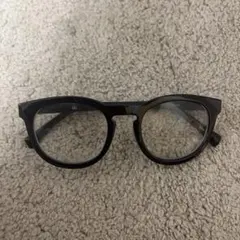 GU 伊達メガネ メガネ ファッショングラス ボストン型伊達メガネ