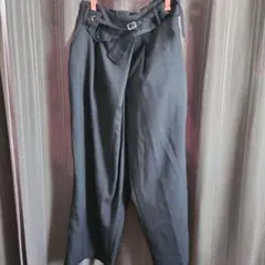 BEAMS HEART ブラック ワイドパンツ M