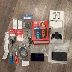 任天堂Switch有機EL＋ケース+microSDセット 【24h以内発送】