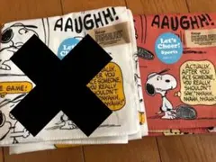 スヌーピー  ハンカチーフ　ピンク