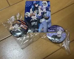 北見遊征 にじさんじ くら寿司 ビッくらポン カード　北見　缶バッジ