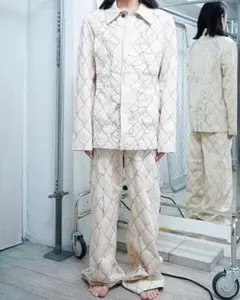 AIREI Abstract-Pattern Wide-Leg Trouserのサムネイル