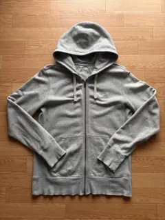 00s NIKE 刺繍スウッシュ ロゴ ジップパーカー