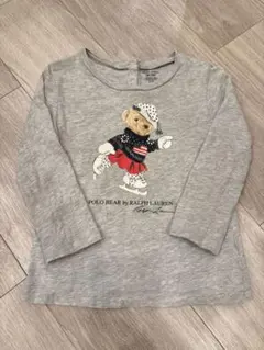 美品】ラルフローレンブラックレーベル Tシャツ ボーダー柄 ベージュ