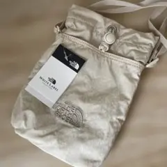 【新品】THE NORTH FACE シンプルストリングバッグミニ クリーム