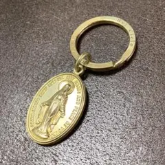 Bel Cielo 真鍮製マリアメダイキーホルダー BMK01