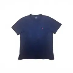 90s polo by Ralph Lauren tシャツ ネイビー