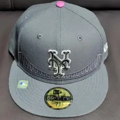 New Era 59FIFTY ニューヨーク・メッツ キャップ 7 3/8グレー