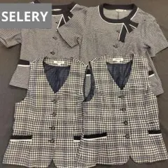 【美品】SELERY レディース事務服4枚セットのサムネイル