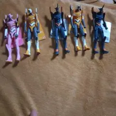 ムービーモンスター　エヴァンゲリオン 5体セット纏め売り