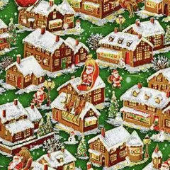 輸入生地 Noel Gingerbread Village