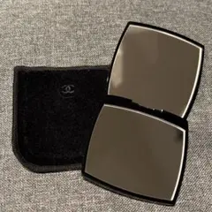 シャネル CHANEL ミラー 手鏡 コンパクト ブラックのサムネイル