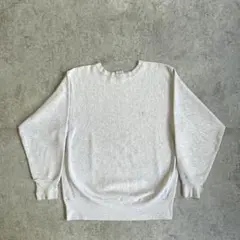 90s リバースウィーブ　目あり　同色　XL グレー　アメリカ製