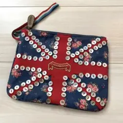 Cath Kidston ポーチ /シェルボタン