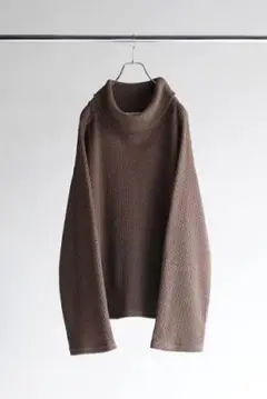 ANCELLM CHAIN KNIT HI-NECK LS T-SHIRTのサムネイル