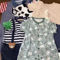 ロンパース 半袖　男の子　70-80サイズ　まとめ売り