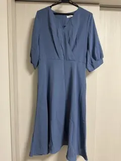 【1ヶ月限定出品】fifth カシュクールワンピース ブルーのサムネイル