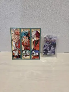 僕のヒーローアカデミア ステッカー＆コミックアクリルキーホルダー