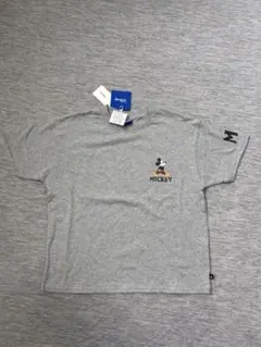 ミッキーマウスTシャツ グレー　140