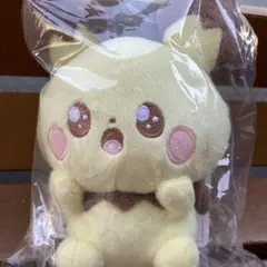 一番くじ ポケピース 〜“PEACE”な夜のひととき～ F賞 ピチューぬいぐるみ