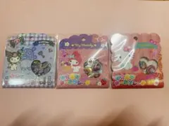 国内正規品　サンリオ　おはじきシール　３枚セット