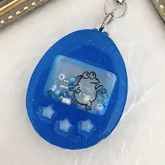 なんJ民　やきうのひと　ストラップ　たまごっち風